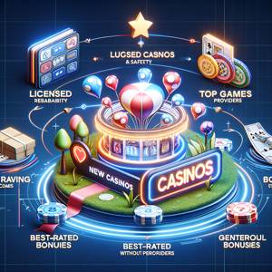 Какие провайдеры игр работают с новыми казино?